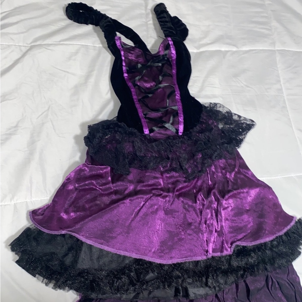 Girls Halloween witch costume set